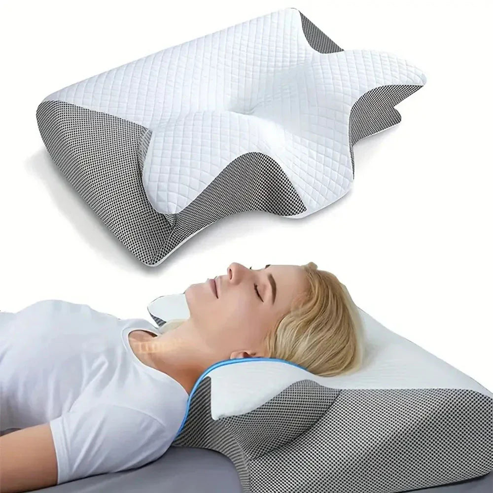 Orthopedic Butterfly Memory Foam Pillow